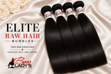 Boss Lady's Straight raw virgin hair bundle