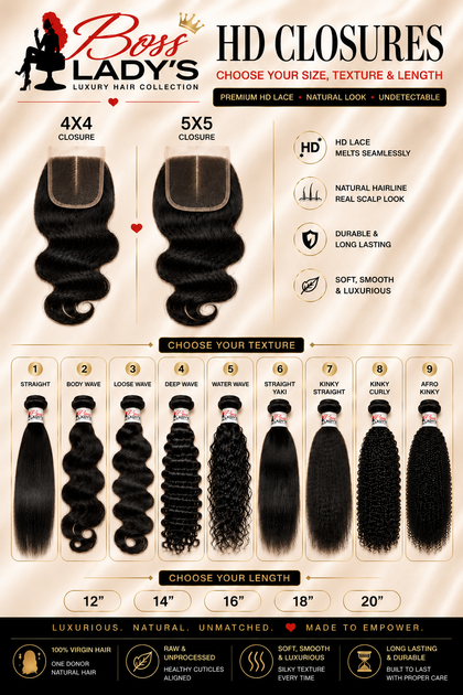 Boss Lady’s HD Closures and Frontals