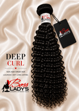 Boss Lady's Deep Curl raw virgin hair bundle