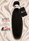 Boss Lady's Kinky Straight raw virgin hair bundle